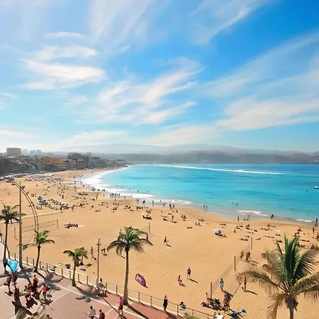 Upscale***las Canteras Beach***balcony Appartement